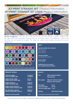 JET-PRINT STRAIGHT SET - Kleen