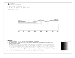 Color Spectrum (Acrylic)
