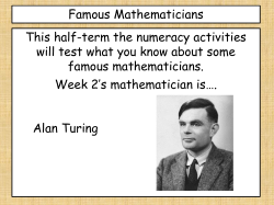 "Turing" here