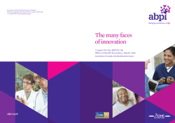 The many faces of innovation - Association of the British