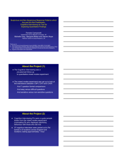 Mixed Modes and Measurement Error: Using Cognitive