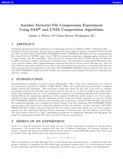 Another Factorial File Compression Experiment Using
