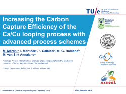 Increasing the Carbon Capture Efficiency of the Ca/Cu looping