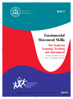 Fundamental Movement Skills - The Department of Education