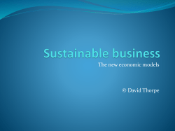 Sustainable business