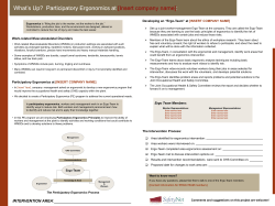 Information Poster