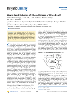 Ligand-Based Reduction of CO2 and Release of CO on Iron(II)