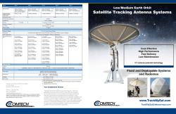 Satellite Tracking Antenna Systems