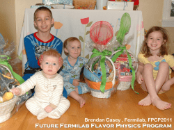 B. Casey, FPCP 2011