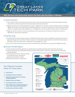 TECH PARK - Saginaw Future