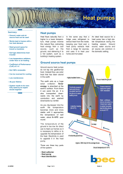 Heat Pumps