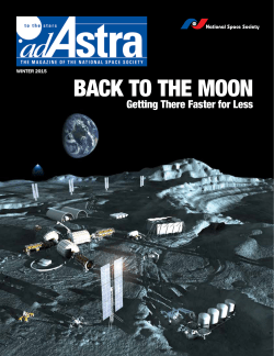 BACK TO THE MOON - National Space Society