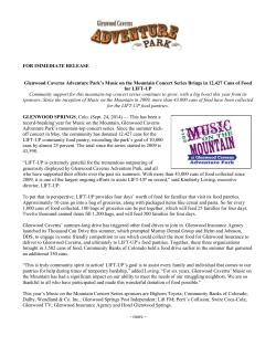 Glenwood Caverns Adventure Park`s Music on the Mountain