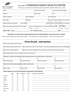 i certify that the detailed health history is complete and accurate to