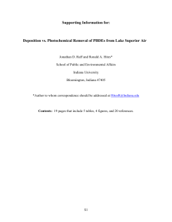 TABLE S#: Absorption cross sections, 10&ndash;18 cm2 molecule&ndash;1 (base
