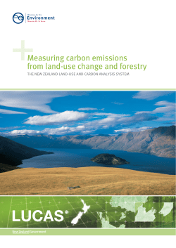 Measuring carbon emissions from land