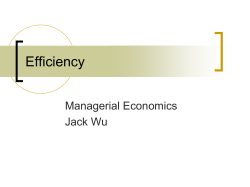 Efficiency