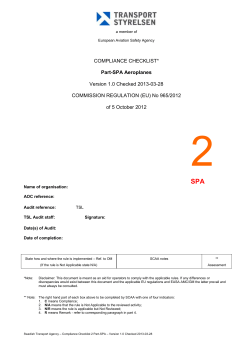 Swedish Civil Aviation Administration