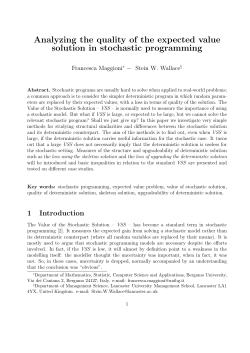 Analyzing the quality of the expected value - Aisberg