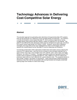 Technology Advances in Delivering Cost