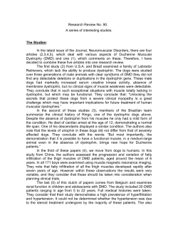DMD Reviews 90 - Action Duchenne