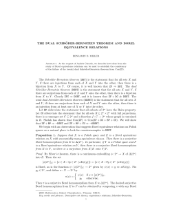 The dual Schr&ouml;der-Bernstein theorem and Borel equivalence relations