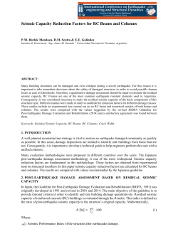 Seismic Capacity Reduction Factors for RC Beams and Columns