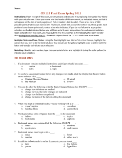 Instructions: Upon receipt of this exam, you must save and rename it