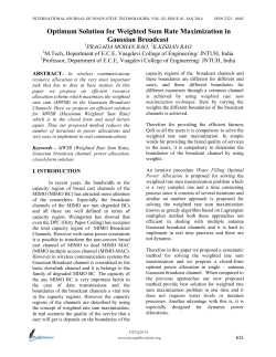 Optimum Solution for Weighted Sum Rate Maximization in Gaussian