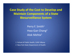 Case Study of the Cost to Develop and Maintain