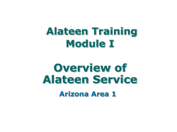 Al-Anon Members Involved in Alateen Service - Arizona Al