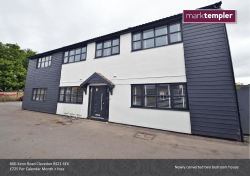 Newly converted two bedroom house 80G Kenn