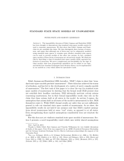 Standard State Space Models of Unawareness