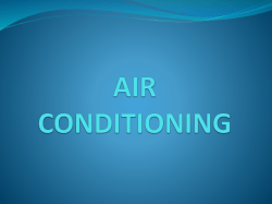 air conditioning