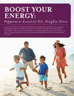 boost your energy - Confident Oily Moms