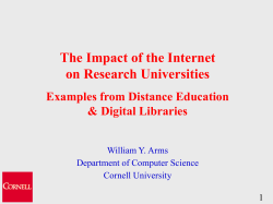 PowerPoint slides - Department of Computer Science