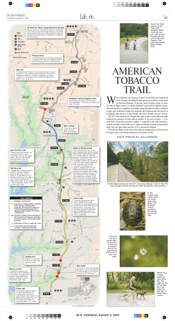 map - American Tobacco Trail