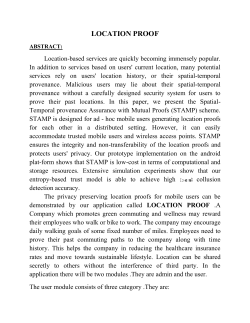 location proof - Bangalore Sunday