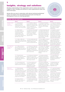 Insights, strategy and solutions 1