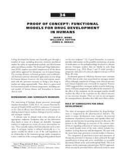 proof of concept - American College of Neuropsychopharmacology