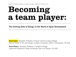 The Evolving Role of Design in the World of Agile Development