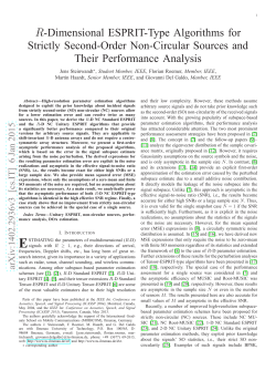 R-Dimensional ESPRIT-Type Algorithms for Strictly Second