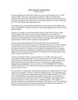 Marine Optical Communications - Optical Oceanography Laboratory