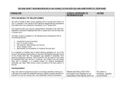 Appendix 5h Replies to Responses from Developers etc and