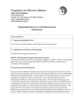 Foundation for Effective Markets