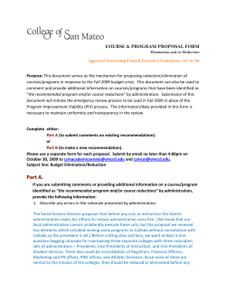 Social Science - College of San Mateo