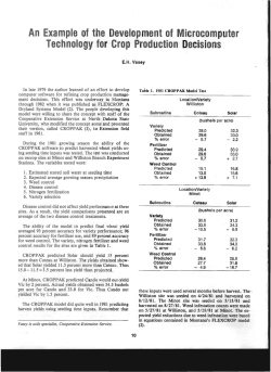 An Example of the Development of Microcomputer Technology for