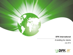 DFK International Brief