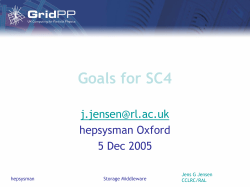 storage goals for sc4