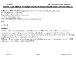 Qualitative Spectral Analysis of Common Household Light Sources